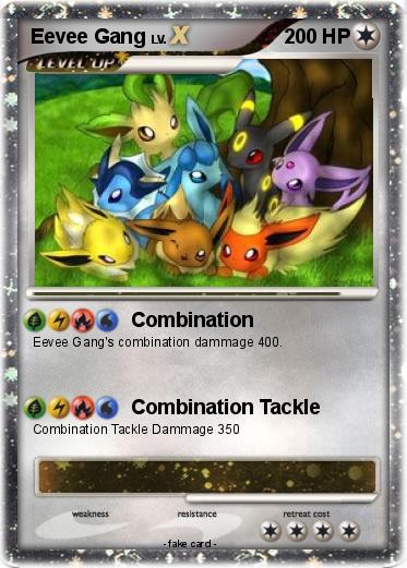 Pokemon Eevee Gang