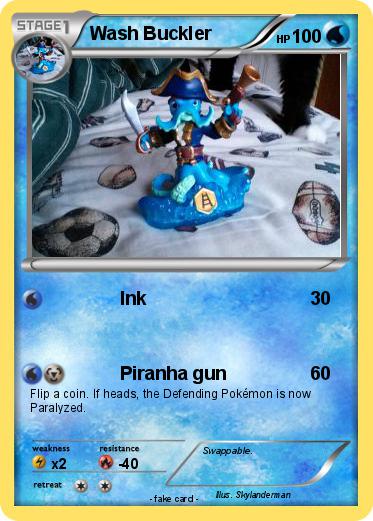 Pokemon Wash Buckler