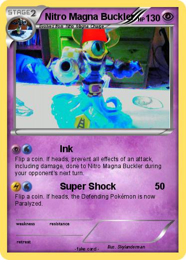 Pokemon Nitro Magna Buckler