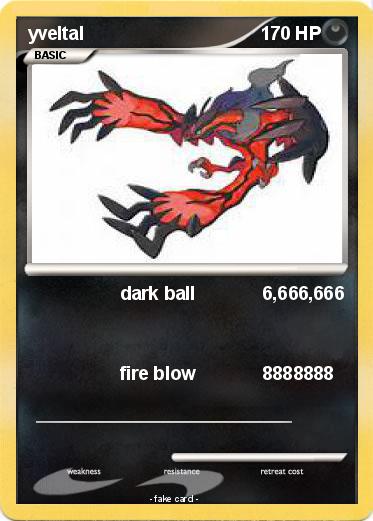 Pokemon yveltal