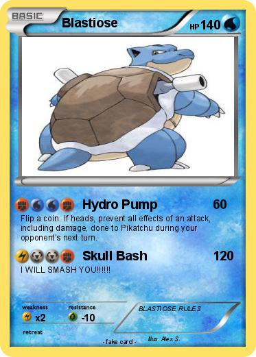 Pokemon Blastiose