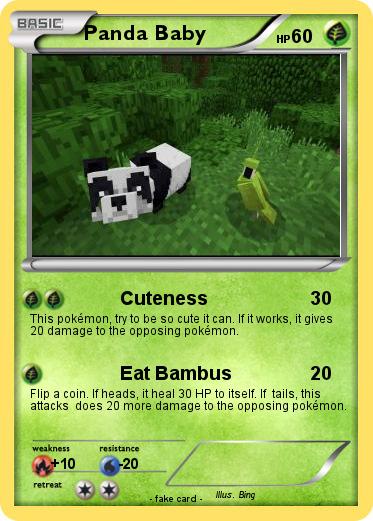 Pokemon Panda Baby