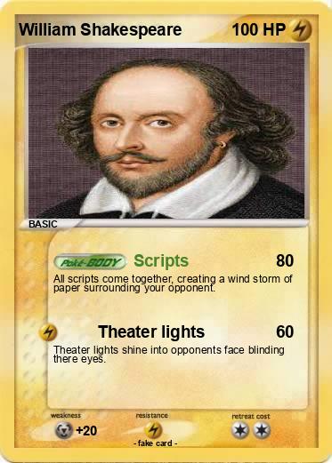 Pokemon William Shakespeare