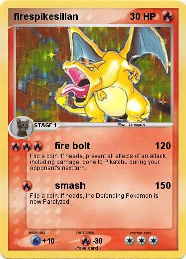 Pokemon firespikesillan