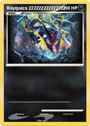 Pokemon Rayquaza 222222222222222