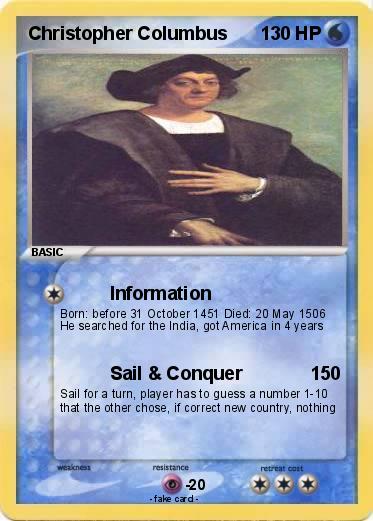 Pokemon Christopher Columbus