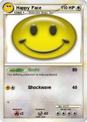 Pokemon Happy  Face