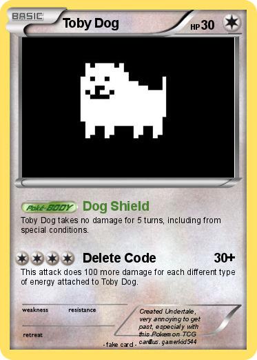 Pokemon Toby Dog
