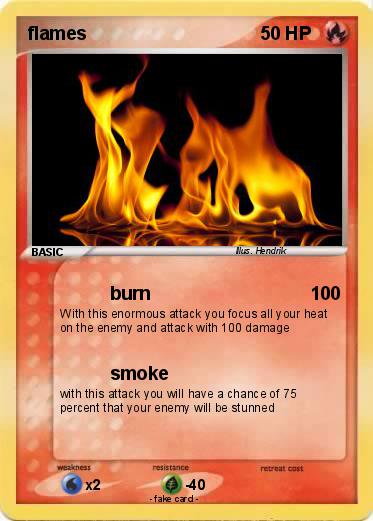 Pokemon flames
