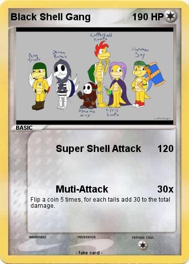 Pokemon Black Shell Gang