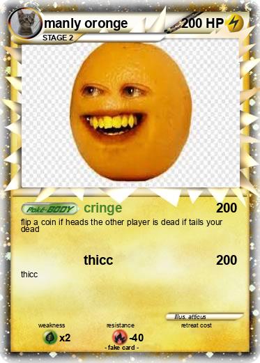 Pokemon manly oronge