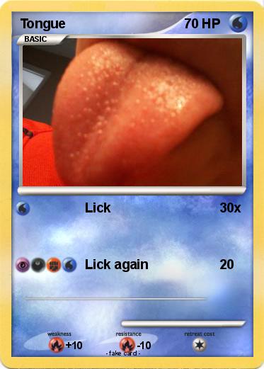 Pokemon Tongue