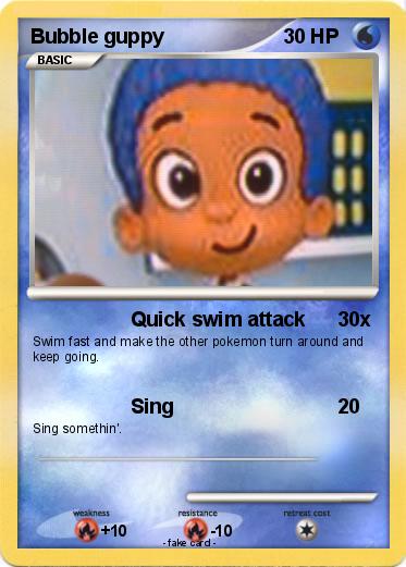 Pokemon Bubble guppy