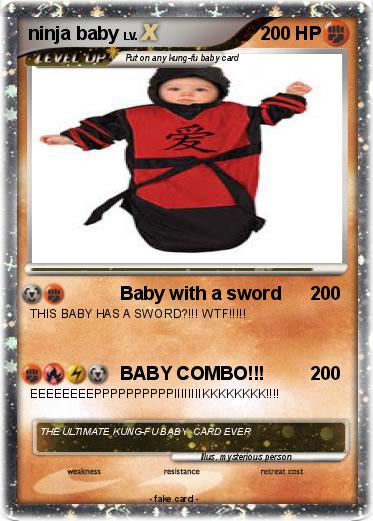 Pokemon ninja baby