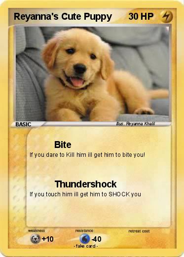 Pokemon Reyanna's Cute Puppy