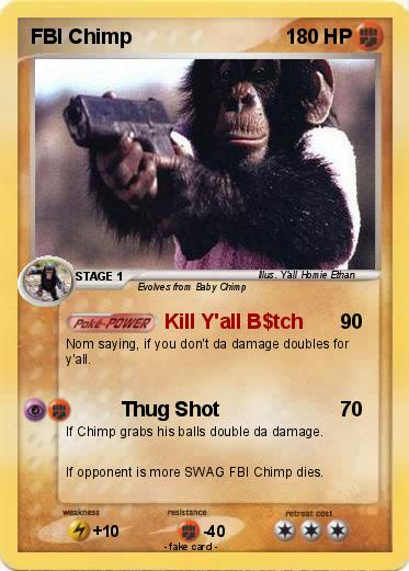 Pokemon FBI Chimp
