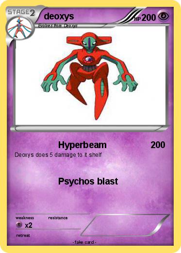 Pokemon deoxys