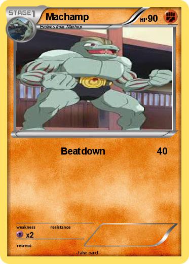 Pokemon Machamp