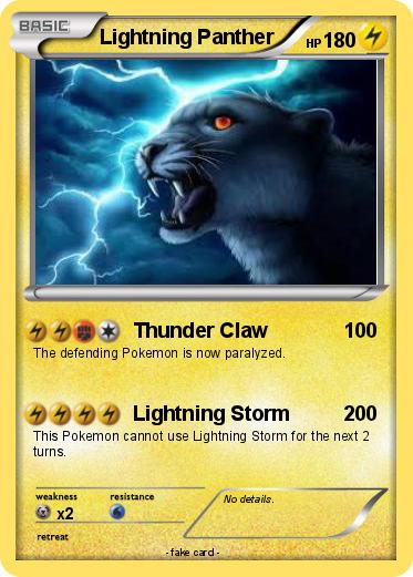 Pokemon Lightning Panther