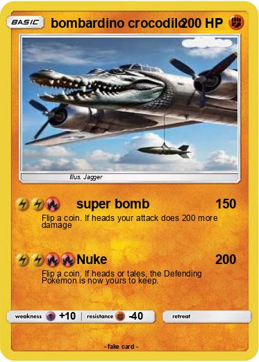 Pokemon bombardino crocodilo