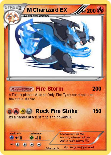 Pokemon M Charizard EX