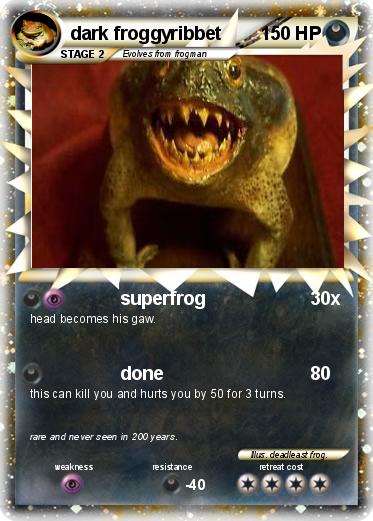 Pokemon dark froggyribbet