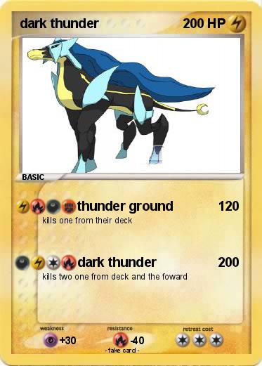 Pokemon dark thunder