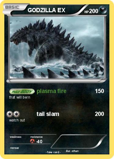 Pokemon GODZILLA EX