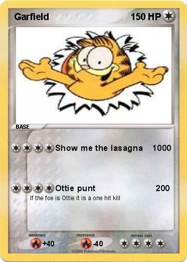 Pokemon Garfield                