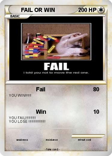 Pokemon FAIL OR WIN