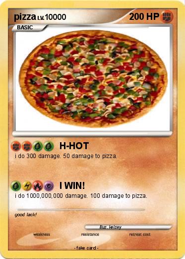 Pokemon pizza
