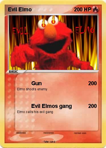 Pokemon Evil Elmo