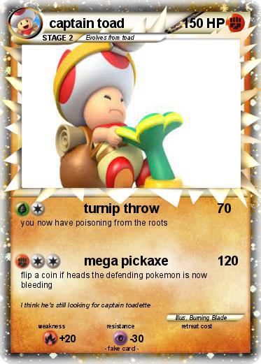 Pokemon captain toad