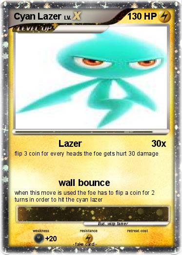 Pokemon Cyan Lazer