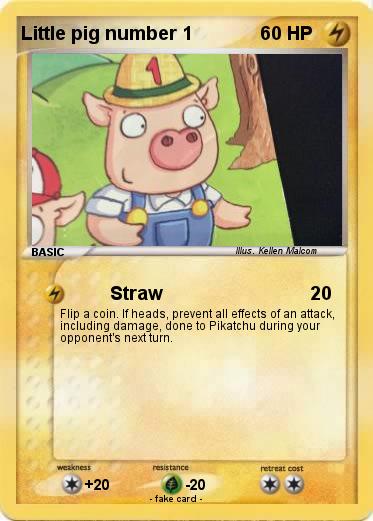 Pokemon Little pig number 1