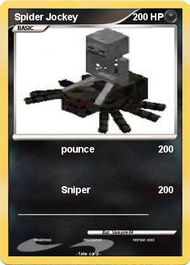 Pokemon Spider Jockey