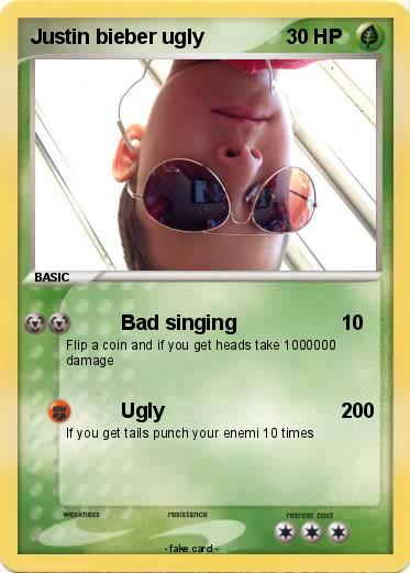 Pokemon Justin bieber ugly