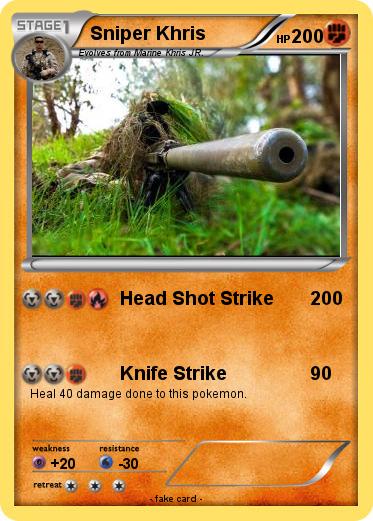 Pokemon Sniper Khris
