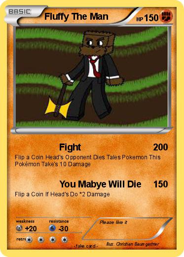Pokemon Fluffy The Man