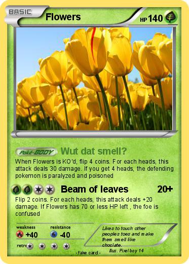 Pokemon Flowers