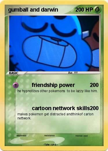 Pokemon gumball and darwin