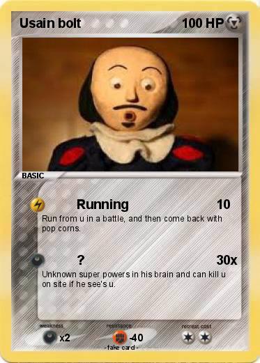 Pokemon Usain bolt