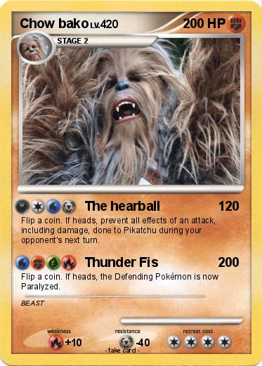 Pokemon Chow bako