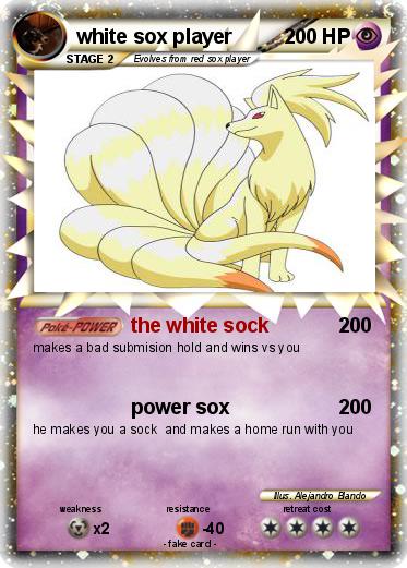 Pokemon white sox player