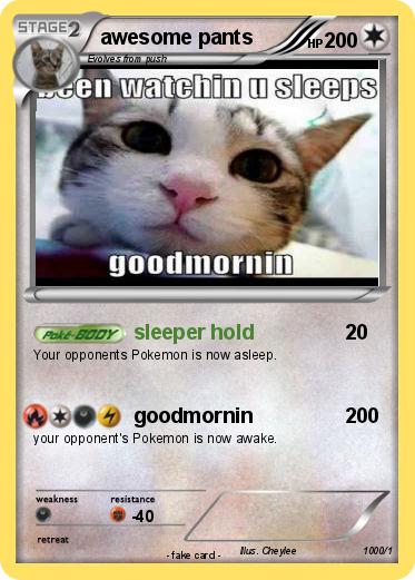 Pokemon awesome pants