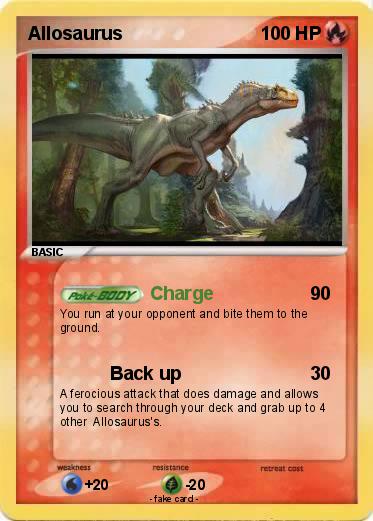 Pokemon Allosaurus