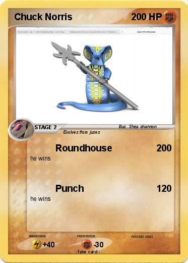 Pokemon Chuck Norris