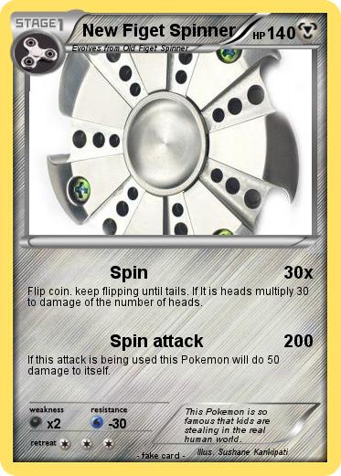 Pokemon New Figet Spinner