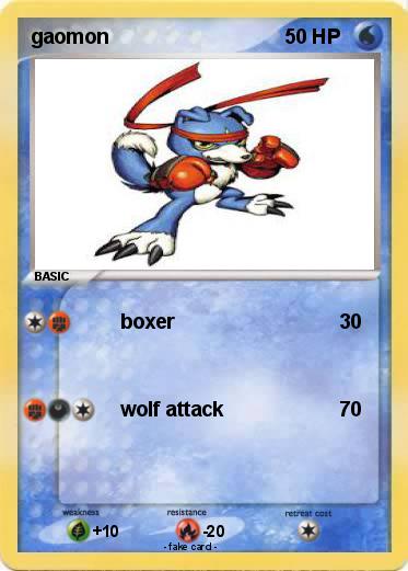 Pokemon gaomon
