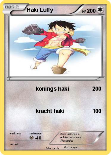 Pokemon Haki Luffy